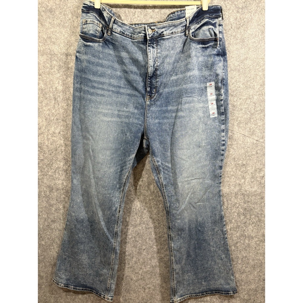 Old Navy Women's Flare Jeans Plus Size 28 New
